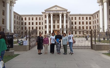 Визит сотрудников ГНМБ в СГМУ (Самарканд)