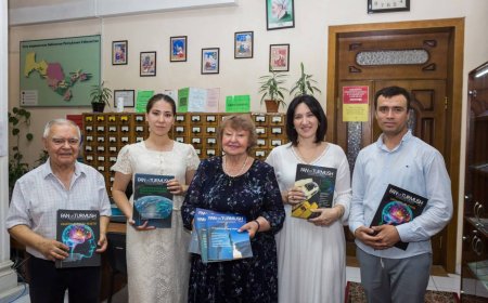Гуманитарная акции, проведенная сотрудниками Центра пропаганды науки Академии наук Республики Узбекистан в Государственной научной медицинской библиотеке