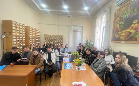 Сегодня в библиотеке прошла очередная лекция для наших студентов-заочников 3 курса КАФ-2022