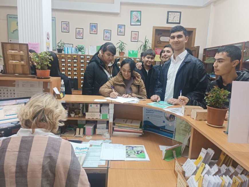 29.10.2024  Сегодня в ГНМБ экскурсия для  студентов 1 курса ТГСИ, факультет Стоматология, мы рады всем нашим студентам  и преподавателям!