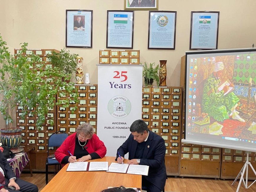 8 ноября 2024 года в стенах нашей библиотеки состоялся научный круглый стол совместно с Общественным фондом Ибн Сино и Государственным телеканалом «История Узбекистана». 