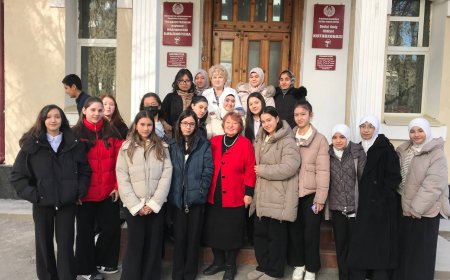 11.12.2024г. Экскурсия для школьников 7-11 классов  школы №  159  Алмазарского района, города Ташкента