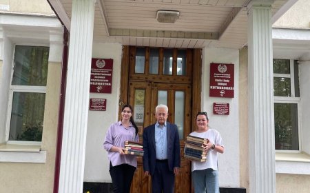 17.04.2025  Курбанов Рустамбек Джавдатович с  супругой Хабибуллаевой Арофат Убайдуллаевной привезли в дар ГНМБ