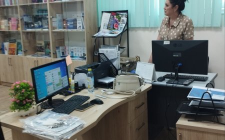 Новое помещение для библиотеки-филиала ГНМБ № 12 при РСНПМЦ здоровья матери и ребёнка: современное пространство для знаний и творчества