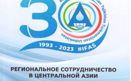Сборник статей, посвященных 30-летию МФСА «Региональное сотрудничество в Центральной Азии» Международный фонд Спасения Арала, 2023