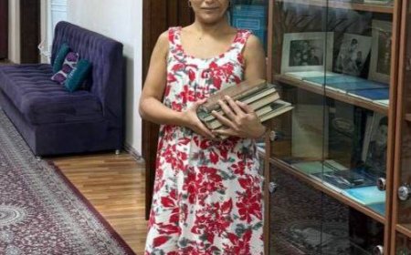 29.08.2025 Книги в дар от Шерипбай Феруза Сатымбай кизи