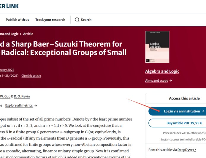 Подборка статей о написании научных статей на link.springer