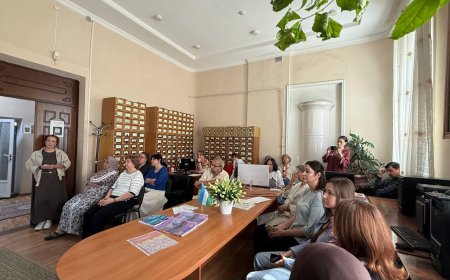 24.09.2025  Сегодня в ГНМБ МЗ РУз прошел семинар на тему  «Человек в Аюрведе»