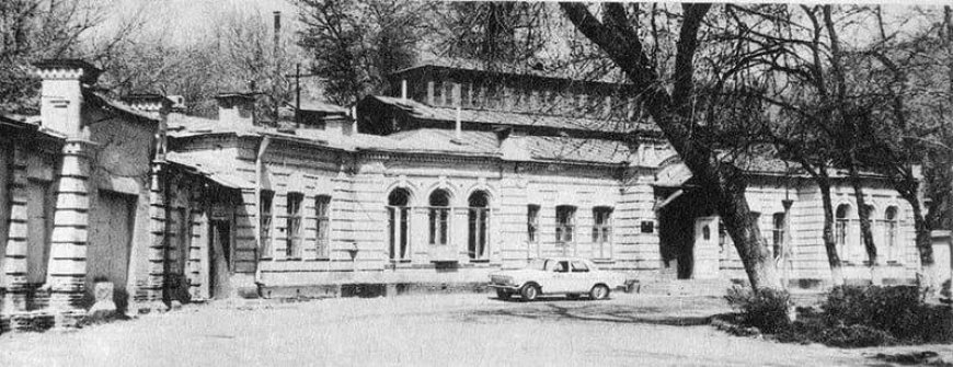 1-я Ташкентская  горбольница  Обухова 1896 г. Историческое фото