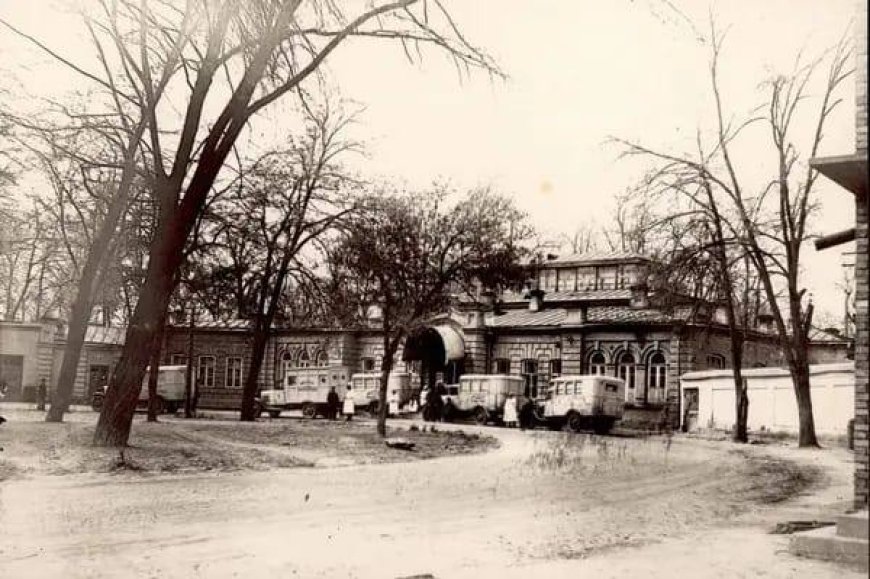 1-я Ташкентская  горбольница  Обухова 1896 г. Историческое фото