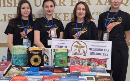 17.10.2025 Книжная выставка ГНМБ на научно-практической конференции офтальмологов «Роль молодых ученых в перспективах офтальмологии»