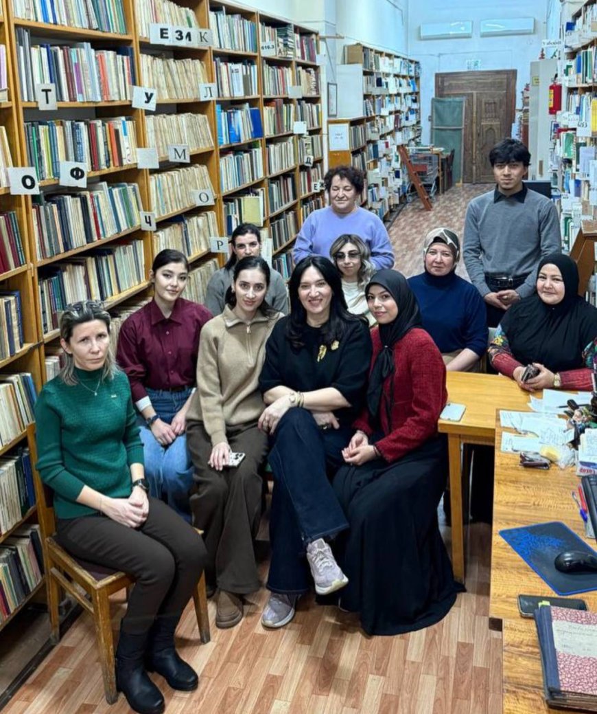 16.12.2025 Наши студенты ГИИК РУз 3 курс -заочники на лекции в ГНМБ