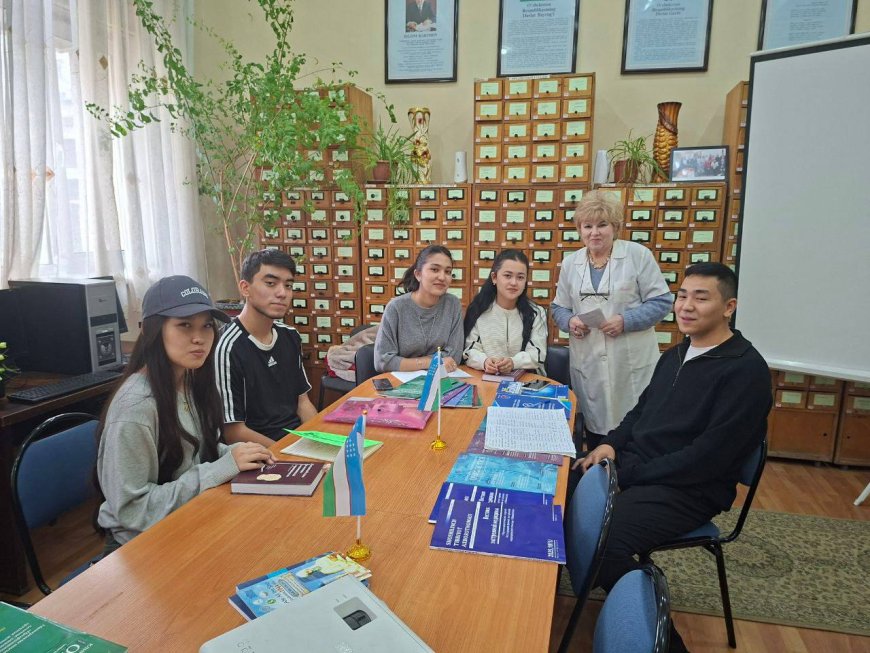 Студенты 1 курса "Стоматологического факультета" университета Profi в ГНМБ