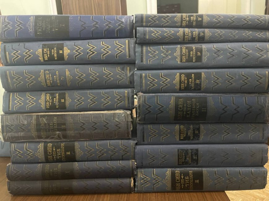 Ибн Сино. Авиценна. Тиб конунлари В фонде ГНМБ МЗ РУз