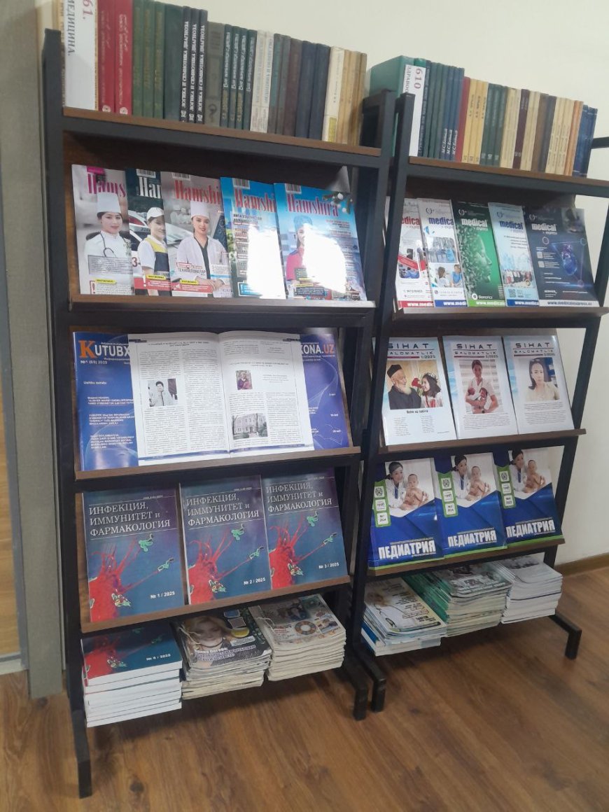 Сырдарьинская областная научная медицинская библиотека, Узбекистан. Основана в 1976 г.
