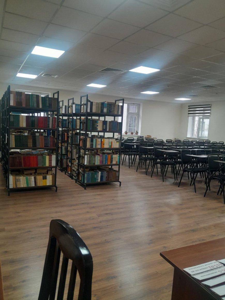 Сырдарьинская областная научная медицинская библиотека, Узбекистан. Основана в 1976 г.