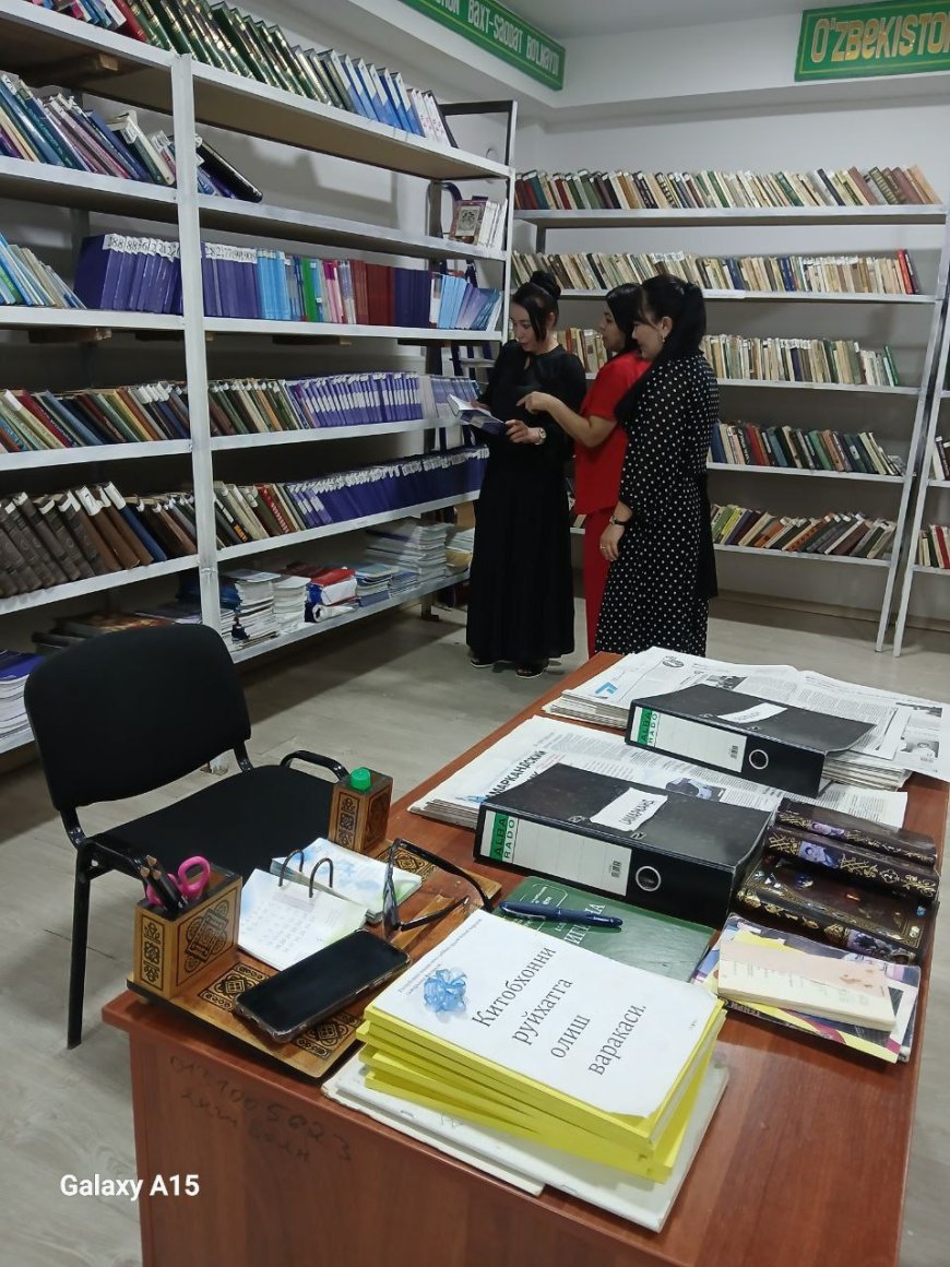 Самаркандская областная научная медицинская библиотека. основана в 1976 году