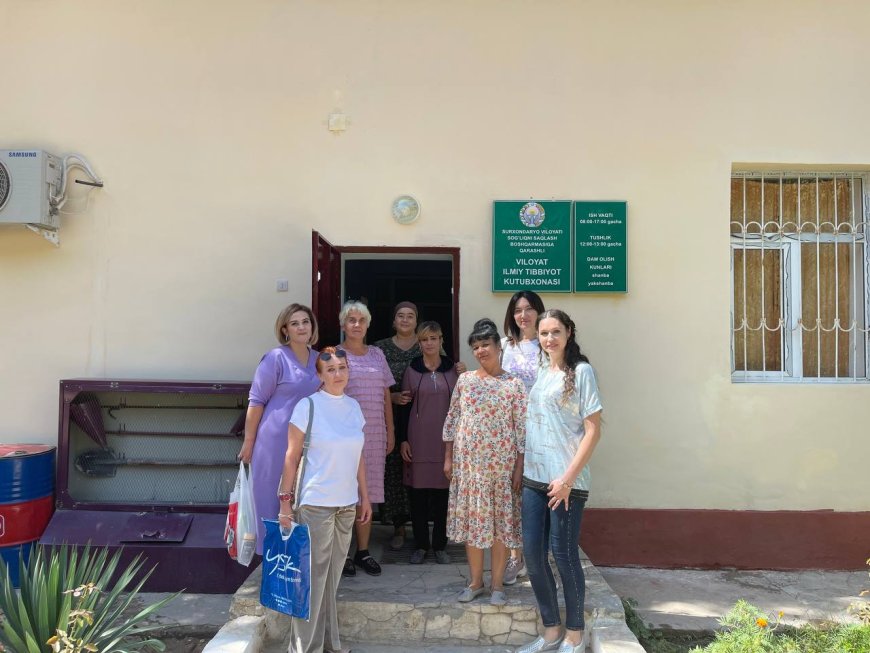 Сурхандарьинская Областная научная медицинская библиотека, г.Термез, Узбекистан. Основана в 1978 г.