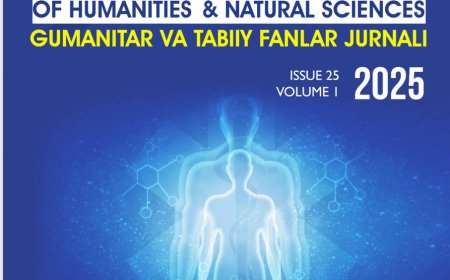 Gumanitar va tabiiy fanlar jurnali/ Журнал гуманитарных и естественных наук :  Научно-практический журнал.-Ташкент