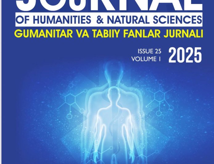 Gumanitar va tabiiy fanlar jurnali/ Журнал гуманитарных и естественных наук :  Научно-практический журнал.-Ташкент